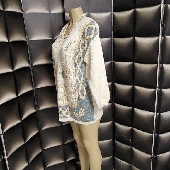 Vintage cover size knit sweater - Picture 4 of 8